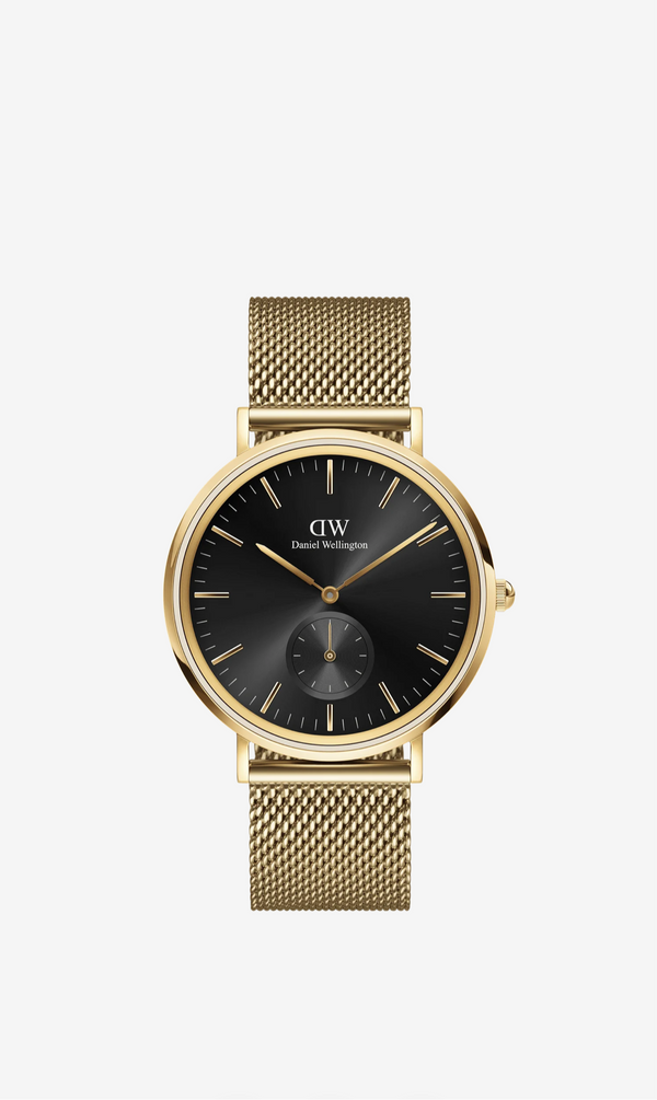 DANIEL WELLINTON Classic Multi-Eye Evergold Onyx -Men