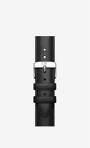 DANIEL WELLINTON Smartwatch Leather Strap Silver