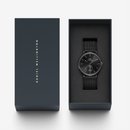 DANIEL WELLINTON Classic Multi-Eye Ashfield Onyx -Men