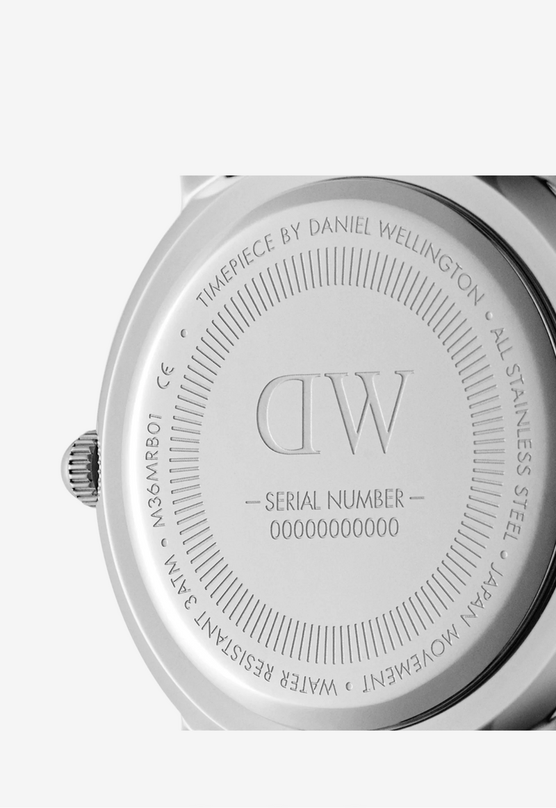 DANIEL WELLINTON Iconic NATO Grey -Men