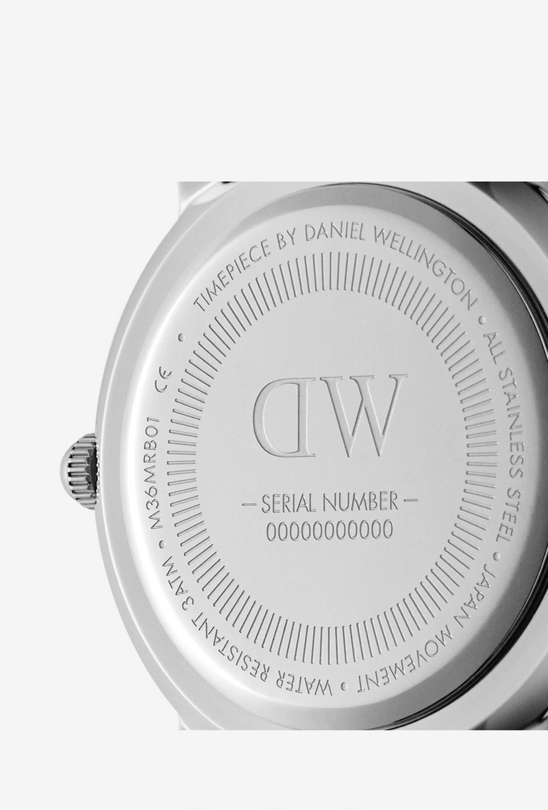 DANIEL WELLINTON Iconic Black NATO Black Dial -Men