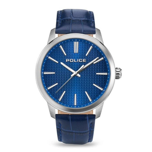 Police Gents Patriot 3 Hands-Date Mesh Strap