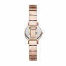 Dkny Women's Soho Rose Gold Round Stainless Steel Watch