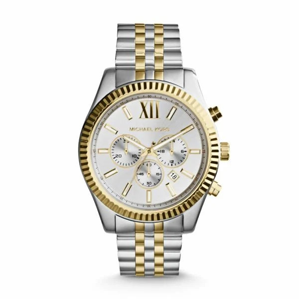 Michael Kors Lexington Chronograph Stainless Steel Watch