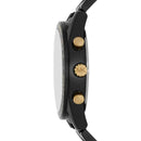 Michael Kors Men's Accelerator Chronograph, Black Stainless Steel Watch