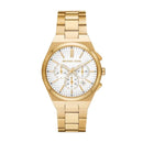 Michael Kors Men's Lennox Chronograph, Gold-Tone Stainless Steel Watch