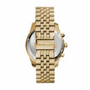 Michael Kors Men's Lexington Gold Round Stainless Steel Watch