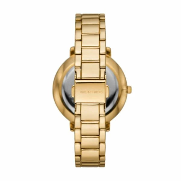 Michael Kors Pyper Three-Hand Gold-Tone Alloy Watch