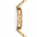 Michael Kors Pyper Three-Hand Gold-Tone Alloy Watch