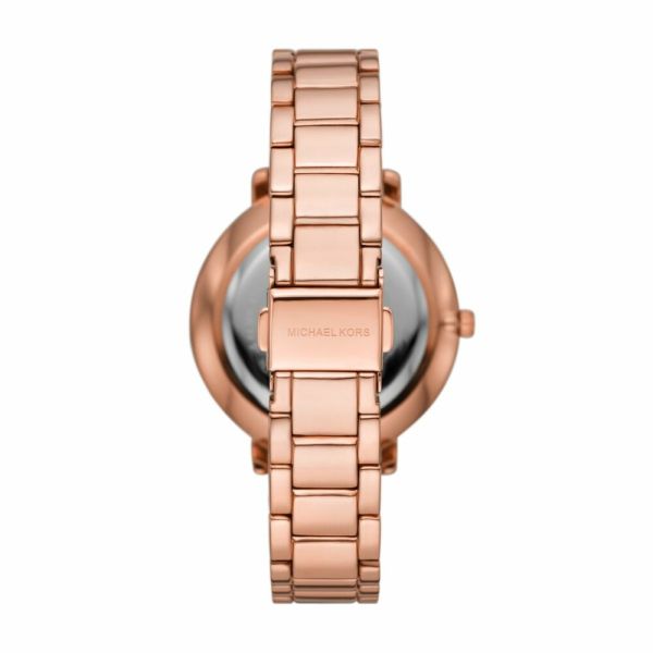 Michael Kors Pyper Three-Hand Rose Gold-Tone Alloy Watch