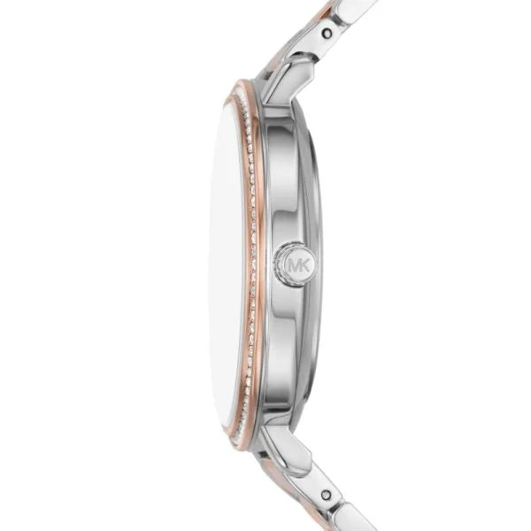 Michael Kors Pyper Three-Hand Two-Tone Alloy Watch