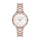 Michael Kors Pyper Three-Hand Two-Tone Alloy Watch