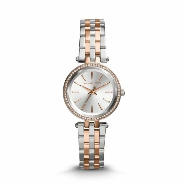 Michael Kors Women's Darci 2-Tone Round Stainless Steel Watch