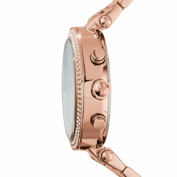 Michael Kors Women's Parker Rose Gold Round Stainless Steel Watch