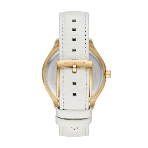 Michael Kors Women's Sage Three-Hand, Gold-Tone Stainless Steel Watch