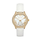 Michael Kors Women's Sage Three-Hand, Gold-Tone Stainless Steel Watch