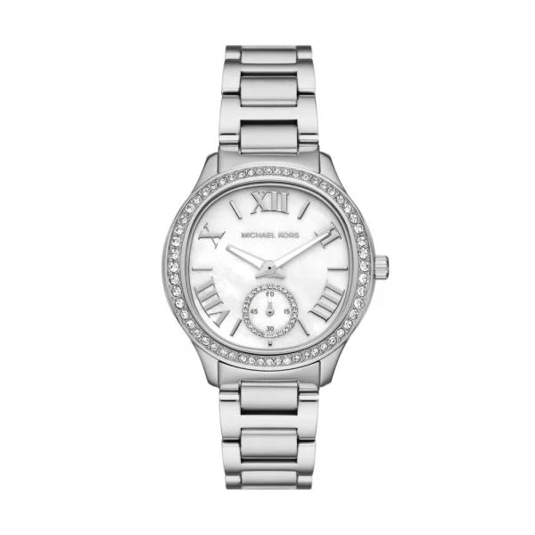 Michael Kors Women's Sage Three-Hand, Stainless Steel Watch