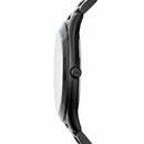 Michael Kors Women's Slim Runway Black Round Stainless Steel Watch